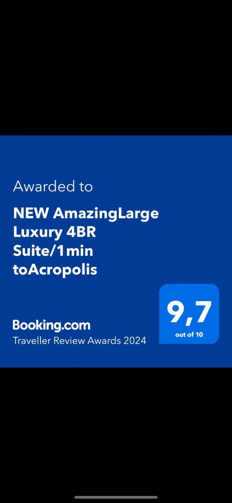 New Amazinglarge Luxury 4Br Suite/1Min Toacropolis เอเธนส์ ภายนอก รูปภาพ